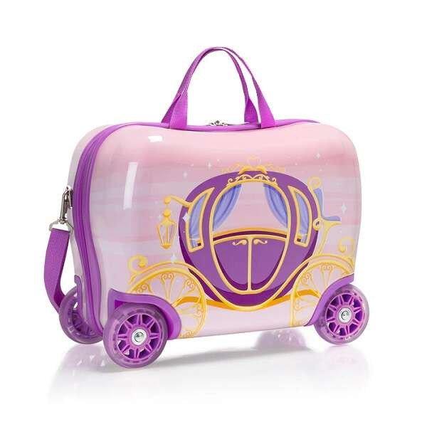 Ride-On ABS gyermekbőrönd világító kerekekkel - Royal