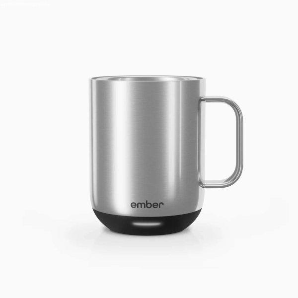Ember Mug 2 295ml Bögre - Stainless Steel Edition