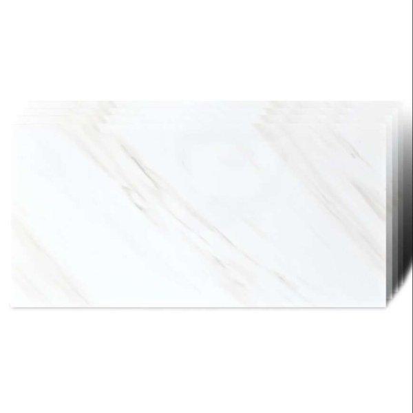 30 db Tapetoo ​​márványutánzat öntapadós tapéta, vízálló, modern
design, erős ragasztó, 2 mm vastag, 5,4 m² lefedettség, 30 x 60 cm, fehér
