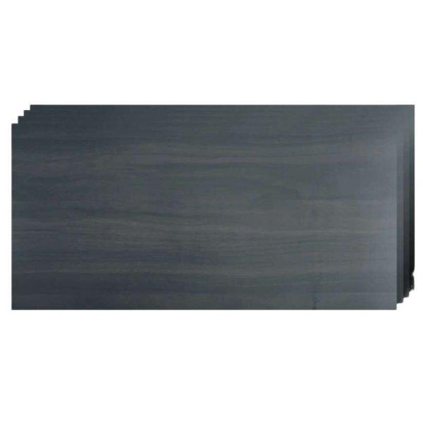 30 db Tapetoo® márványutánzat öntapadós tapéta, vízálló, modern
kivitel, könnyen felszerelhető, erős ragasztó, 2 mm vastag, 5,4 nm
fedőfelület, 30 x 60 cm, világos fekete