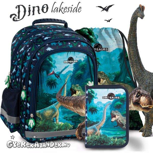 Dinoszauruszos iskolatáska, hátizsák SZETT - Lakeside