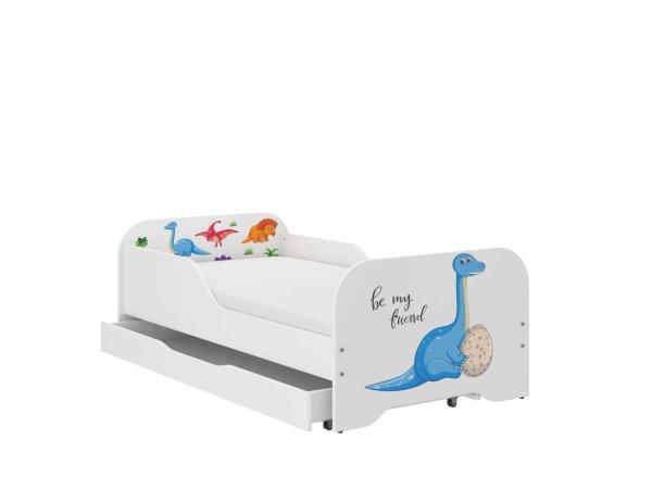 MIKI gyerekágy 140x70cm ajándék matraccal, ágyneműtartó nélkül - Dino
Barát