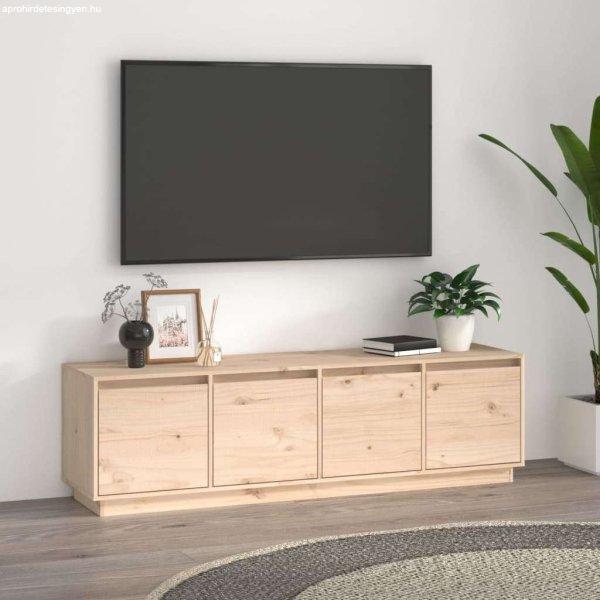 vidaXL tömör fenyőfa TV-szekrény 156 x 37 x 45 cm