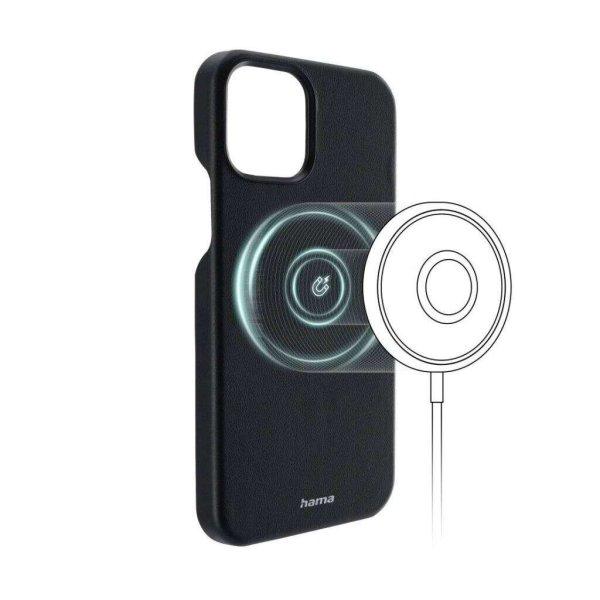 Hama MagCase Finest Sense Cover Apple iPhone 13 Pro hátlap tok fekete
(00196977) (HA00196977)