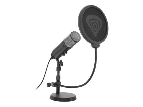 Natec Genesis Radium 600 Mikrofon - Fekete