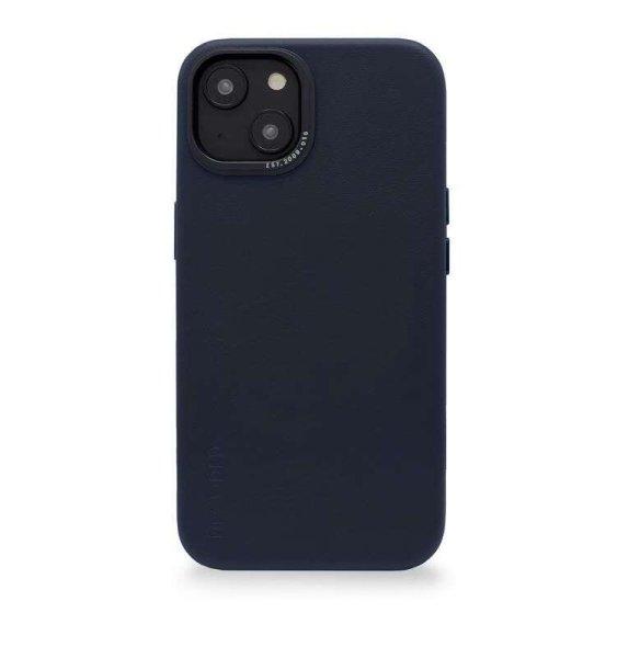 Decoded Leather BackCover, navy - iPhone 14 D23IPO14BC1NY