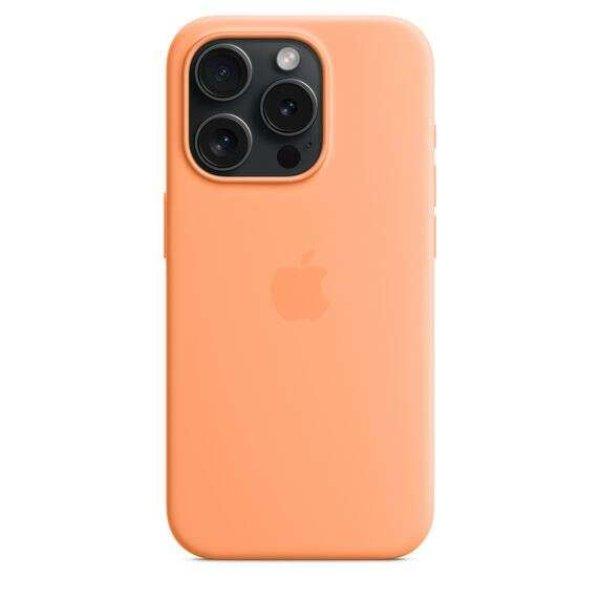Apple MagSafe-rögzítésű iPhone 15 Pro szilikontok narancssörbet színű
(MT1H3ZM/A) (MT1H3ZM/A)