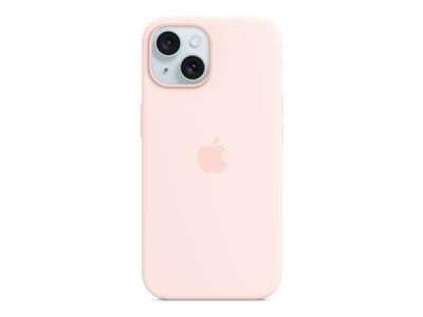 APPLE iPhone 15 Sil Case MagS Light Pink