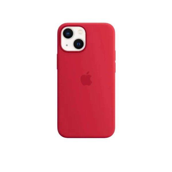 MM233ZM/A Apple szilikon borító, beleértve a. Magsafe iPhone 13 Mini
készülékhez Piros tok