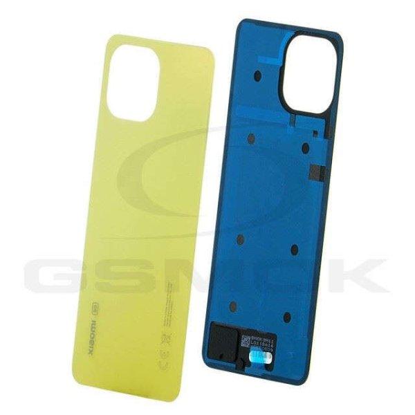 Akkumulátorfedél ház Xiaomi Mi 11 Lite 5G sárga 550500011S1L 550500011T4J
eredeti szervizcsomag