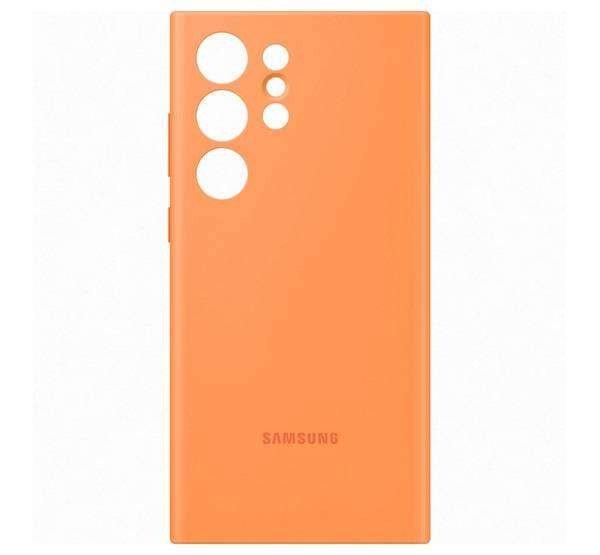 Samsung Galaxy S23 Ultra (SM-S918), Samsung szilikon mobiltok, Narancs