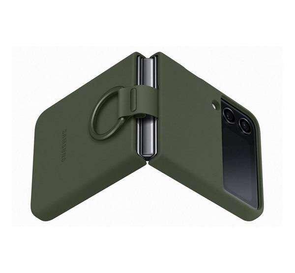 Samsung Galaxy Z Flip4 (SM-F721), Samsung szilikon mobiltok, Zöld
