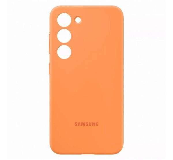 Samsung Galaxy S23 Plus (SM-S916), Samsung szilikon mobiltok, Narancs