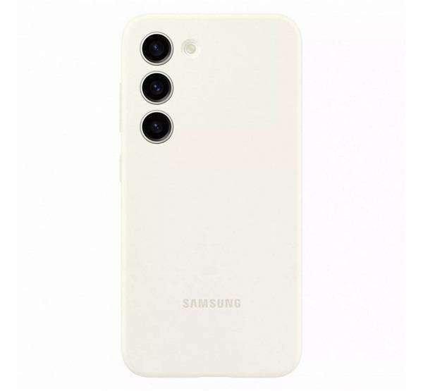 Samsung Galaxy S23 Plus (SM-S916), Samsung szilikon mobiltok, Fehér