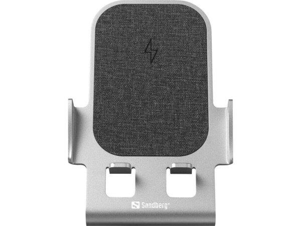 Sandberg 441-51 Wireless töltő - Szürke (15W)