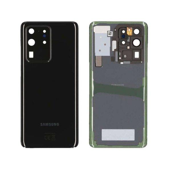 Samsung Galaxy S20 Ultra SM-G988F akkufedél fekete GH82-22217A