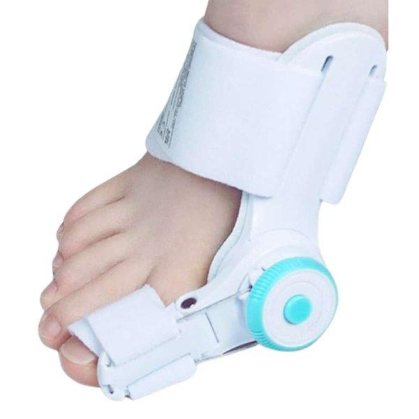 Ortopédiai Korrektor eszköz a lábujjak korrekciójához,
Fájdalomcsillapításhoz, Puha Párnázással, Állítható, Nappal és
éjszaka, Fehér