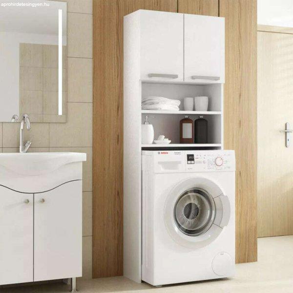 Fürdőszobai szekrény mosógép fölé tároló polccal 183 x 64 x 30 cm BR002