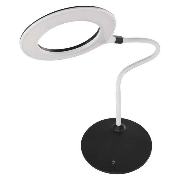 EMOS Z7598 Bella LED asztali lámpa, Fehér-fekete