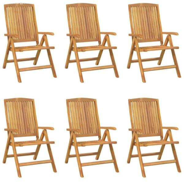 6 db dönthet tömör tíkfa kerti szék