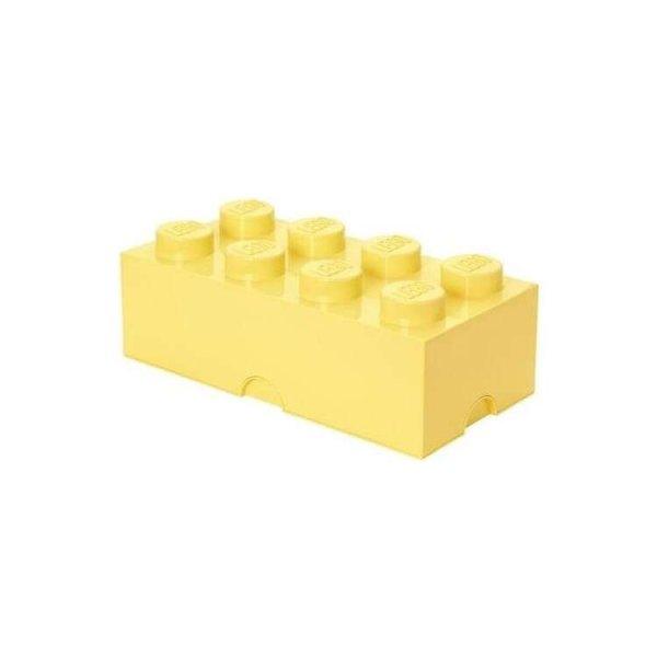 LEGO 40041741 Storage Brick 8 Tárolódoboz - Pasztell sárga