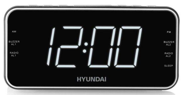 Hyundai RAC 521 PLLBCH Rádiós ébresztőóra - Fekete