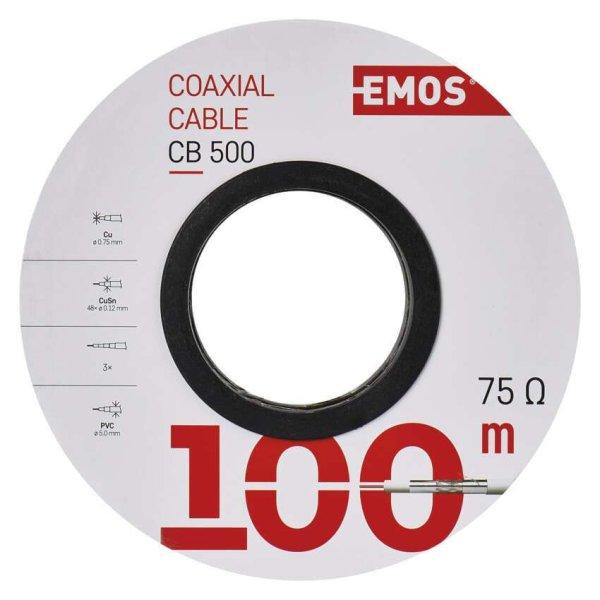 EMOS Koax kábel CB500 100m