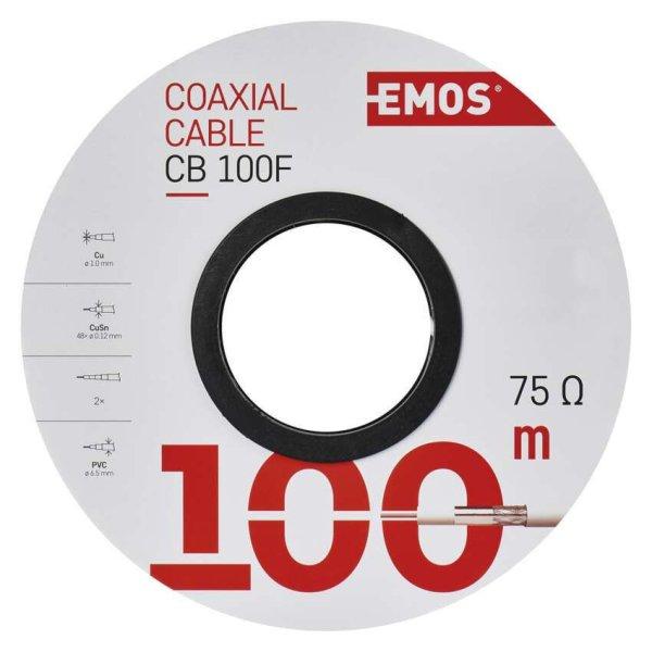 EMOS Koax kábel CB100F 100m