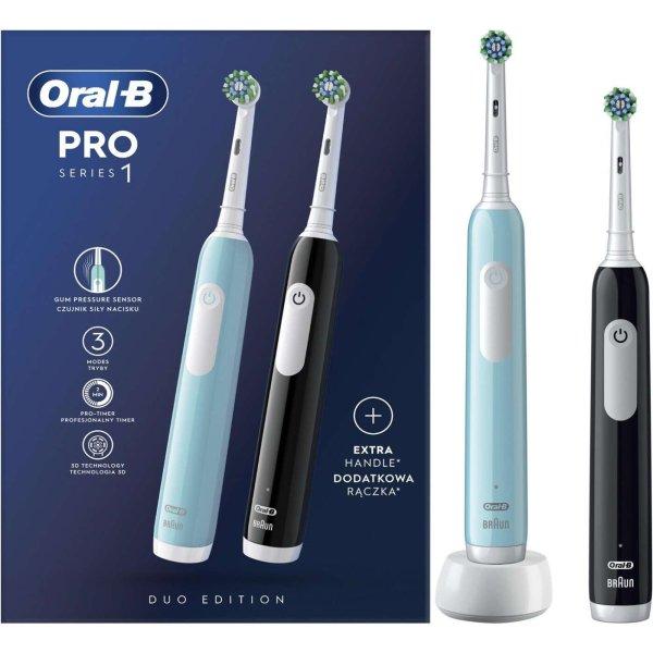 Oral-B PRO Series 1 Duo Edition elektromos fogkefe kék/fekete (8006540789193)
(8006540789193)