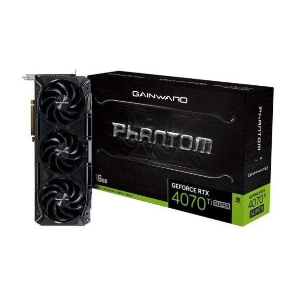 Gainward GeForce RTX 4070 Ti SUPER 16GB Phantom videokártya (471056224-4458 /
NED47TS019T2-1045P) (471056224-4458)