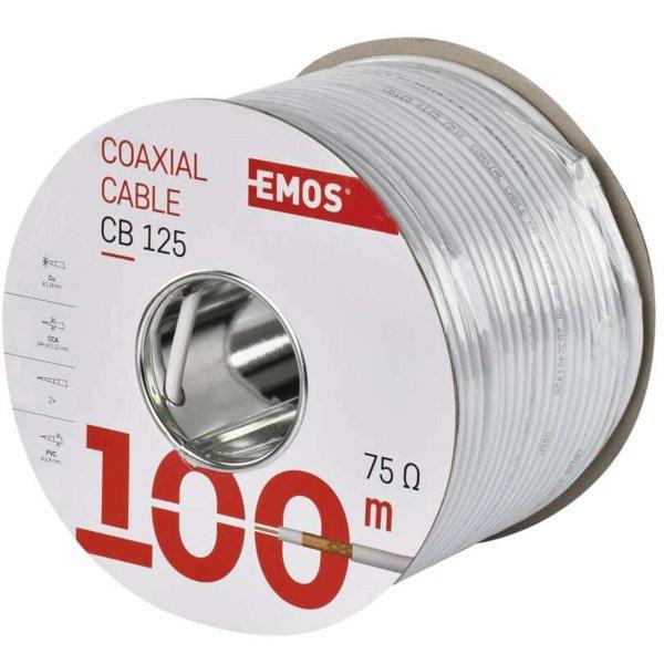 EMOS Koax kábel CB125 100m