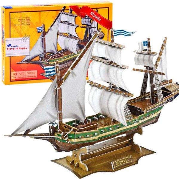 3D puzzle hajó Mystic tengeri hajó 129ele #3790 3D kirakós játék
