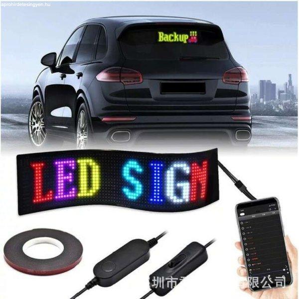 Autós LED Programozható Kijelző 16*96