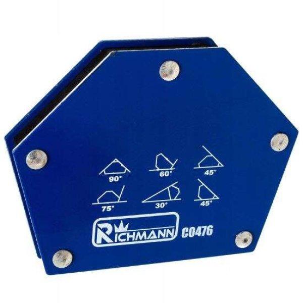 Richmann mágneses négyzet hegesztéshez, 6 szög, 25 kg