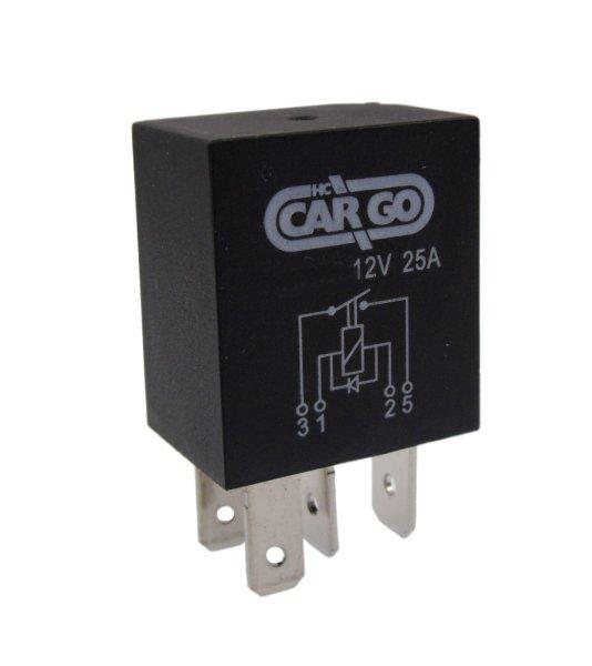 Mini relé 12V 25A diódás