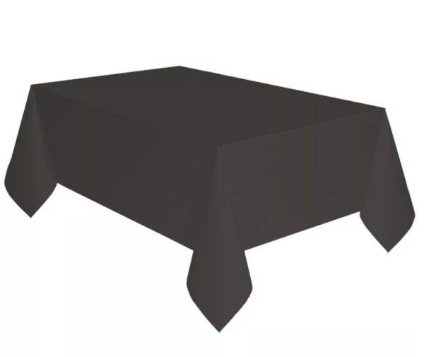 Asztalterítő papír fekete 137x274 cm