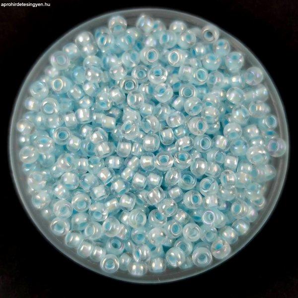 Preciosa cseh kásagyöngy - Baby Blue Lined Crystal - 10/0