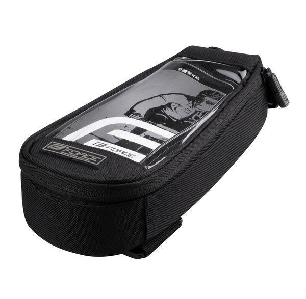 FORCE PHONE XL 5,5" mobiltelefon tartó táska vázra fekete