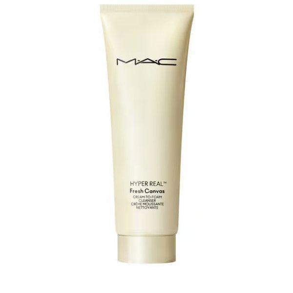 MAC Cosmetics Tisztító krémes hab Hyper Real Fresh Canvas (Cream
To Foam Cleanser) 125 ml