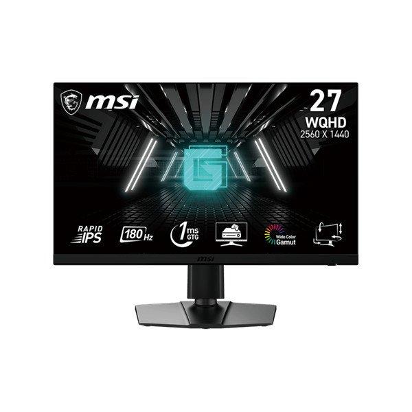 MSI Monitor GAMING G272QPF E2 Rapid IPS LED 27" WQHD 2560x1440, 16:9,
1200:1 CR, 300cd/m2, 1ms, 180Hz, DP, 2xHDMI