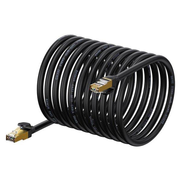 Baseus Ethernet RJ45 hálózati kábel, 10Gbps, 30m (fekete)