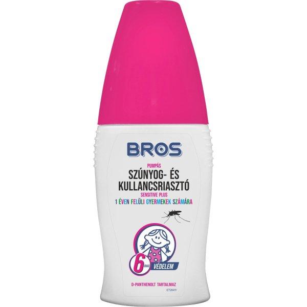 BROS Sensitive szúnyogriasztó pumpás aerosol GYERMEKEKNEK, ÉRZÉKENY
BŐRŰEKNEK 50ml (B362)