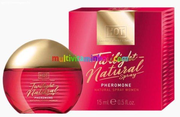 HOT Twilight Natural Spray Woman 15 ml, Feromon Parfüm Nőknek, illatmentes 