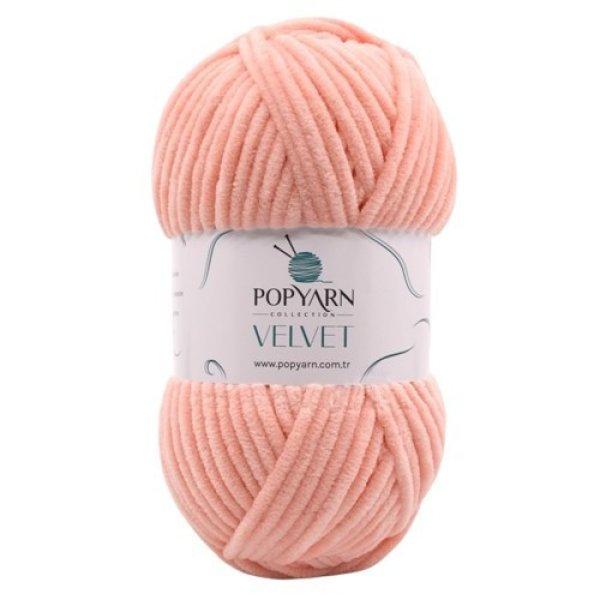 Popyarn Velvet zsenília fonal 100 g barack