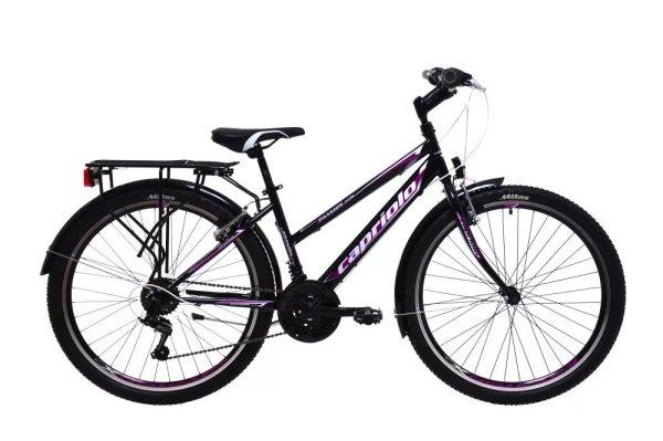 Capriolo Passion Lady 26" Női MTB kerékpár 15" Fekete-Lila 