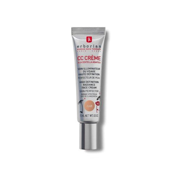 Erborian Bőrvilágosító CC krém (High Definition
Radiance Face Cream) 15 ml Clair