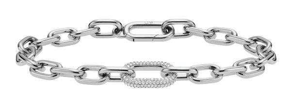 Daniel Wellington Luxus acél karkötő kristályokkal Crystal
Link DW00400608 15,5 cm
