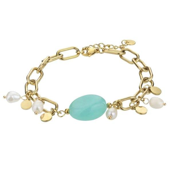 Marc Malone Aranyozott dupla karkötő Elizabeth Blue Bracelet
MCB23007G