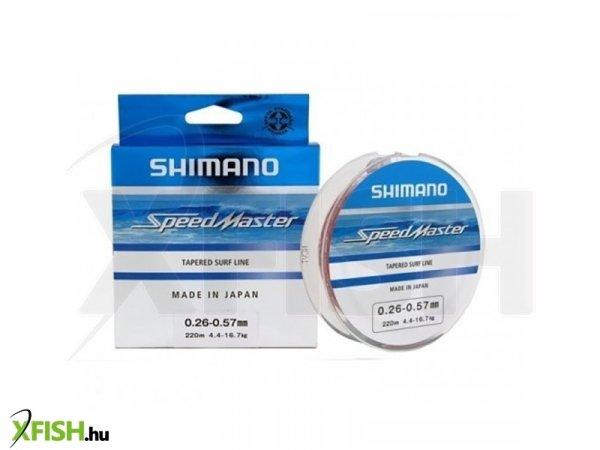Shimano Line Speedmaster Surf Taper Dobóelőtét Zsinór Víztiszta
0,20mm-0,57mm 10x15m