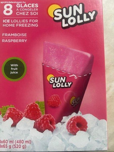 Sunlolly glutén- és laktózmentes jégkrém málna 8x60ml 480 ml